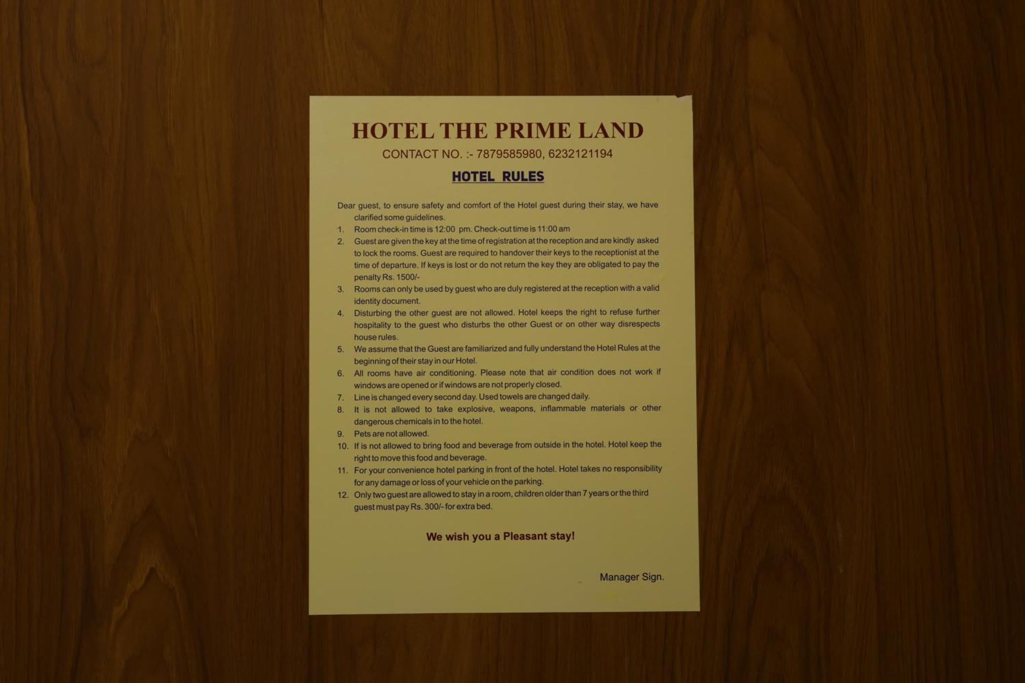 Hotel The Prime Land Hoshangabad Exteriör bild